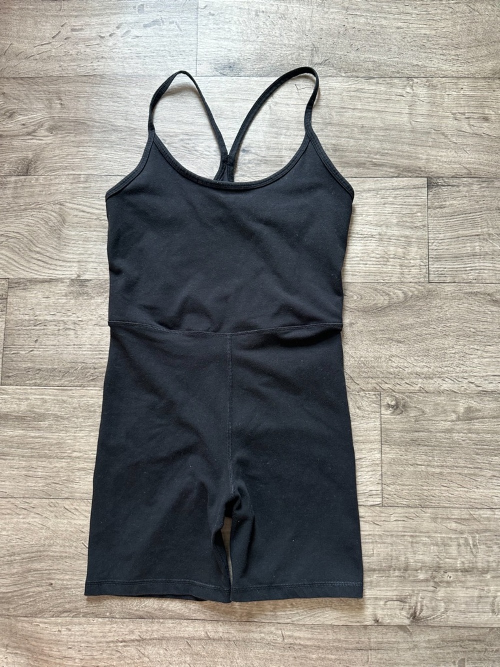 Old Navy Black Women’s Sleeveless Bodysuit Shorts